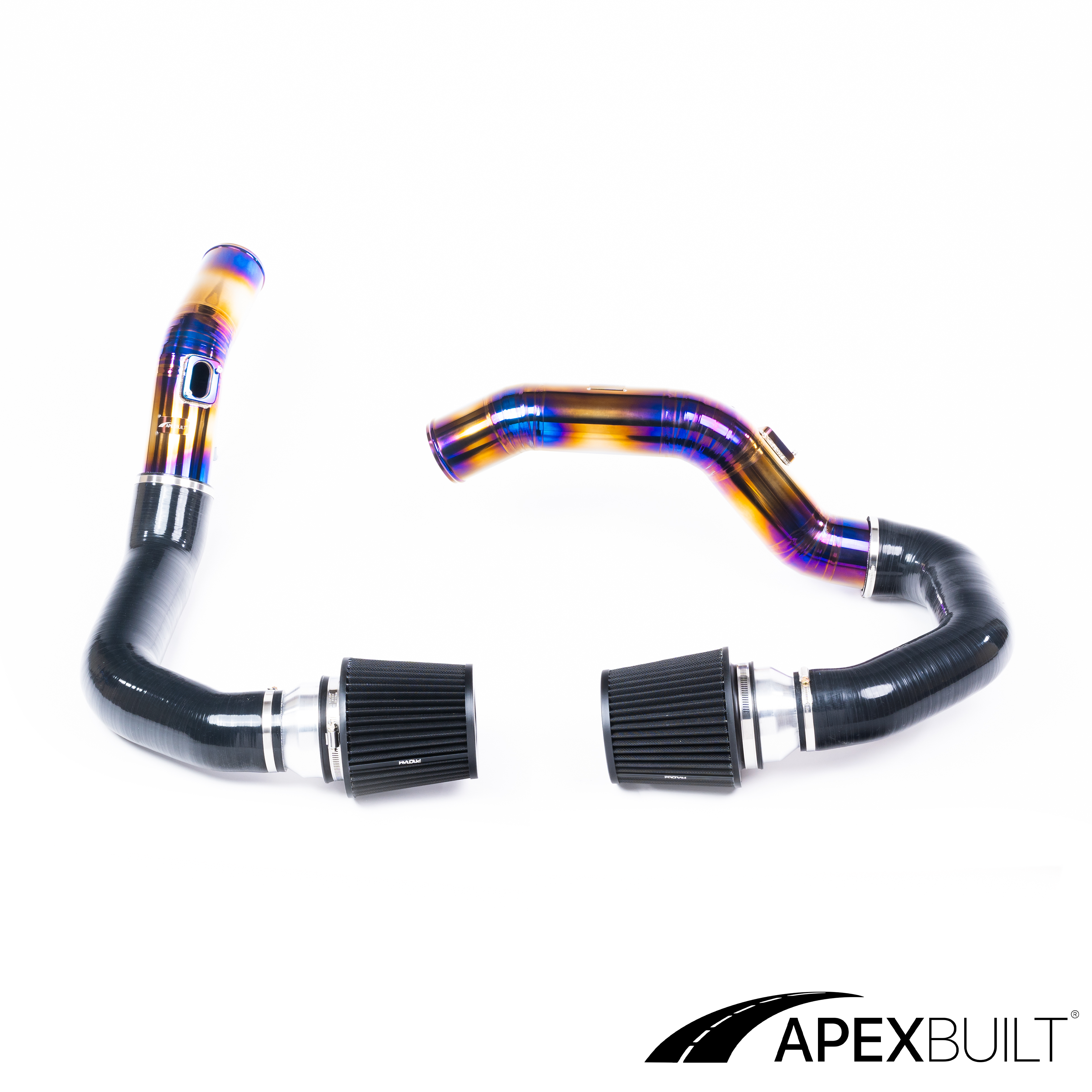 ApexBuilt F8X S55 Titanium Front Mount Intake