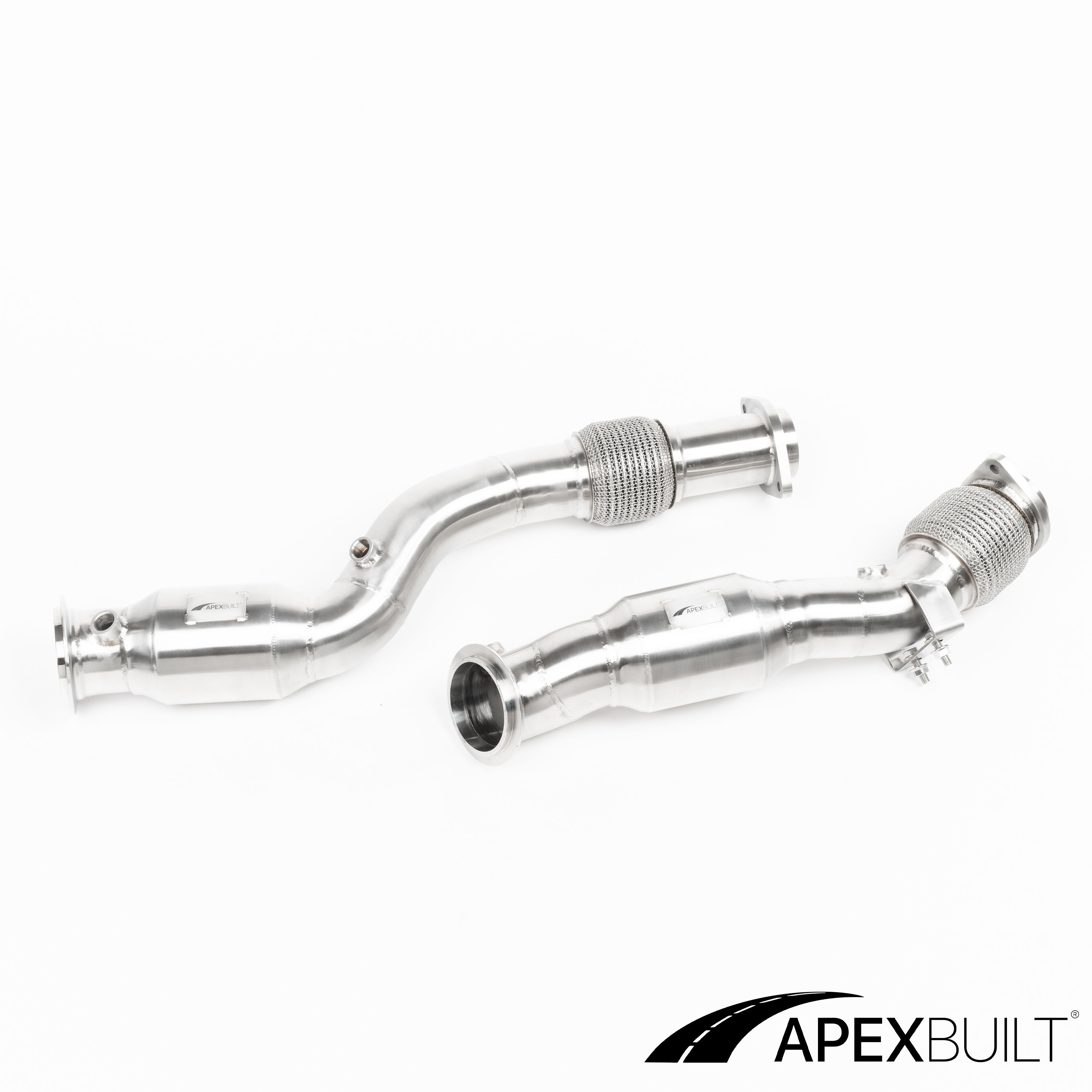 ApexBuilt X3M/X4M Resonated Race Downpipes